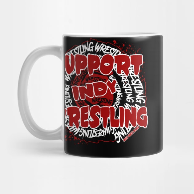 support independent wrestling by WestGhostDesign707